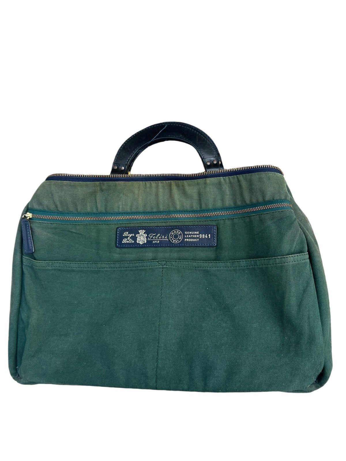 Felisi Felisi Distressed Scratches Patina Leather Bag Size ONE SIZE - 22 Thumbnail