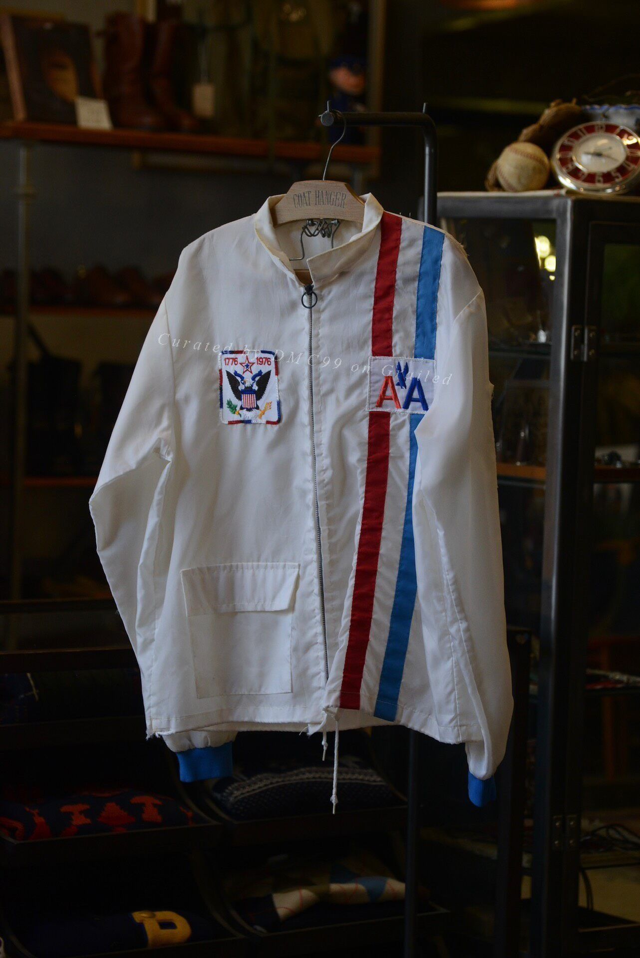 Vintage Vintage 1970s AA Nylon Racing Jacket Size US M / EU 48-50 / 2 - 1 Thumbnail
