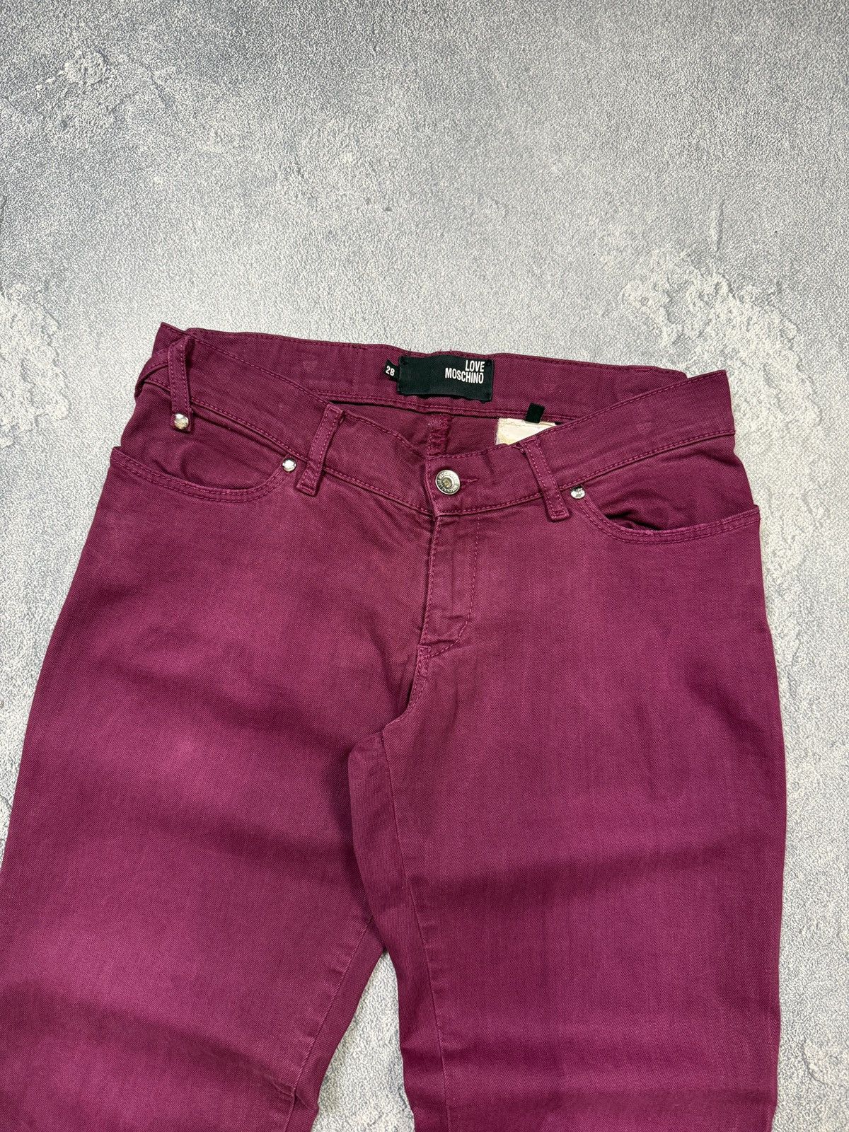 Moschino Vintage Y2K Moschino Jeans Denim Pants Size US 28 / EU 44 - 2 Thumbnail