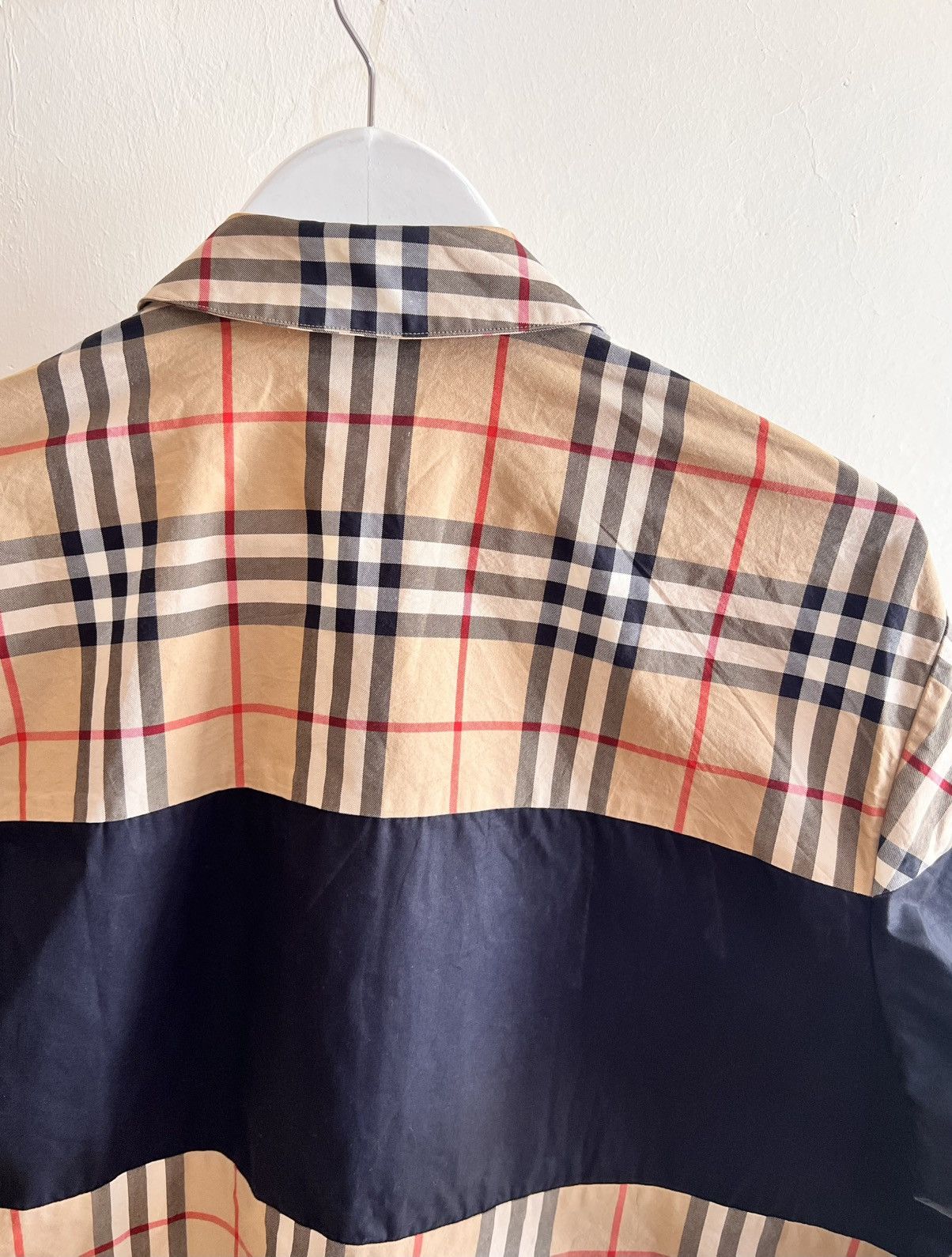 Burberry BURBERRY COLOR BLOCK PLAID ZIP JACKET Size US L / EU 52-54 / 3 - 4 Thumbnail