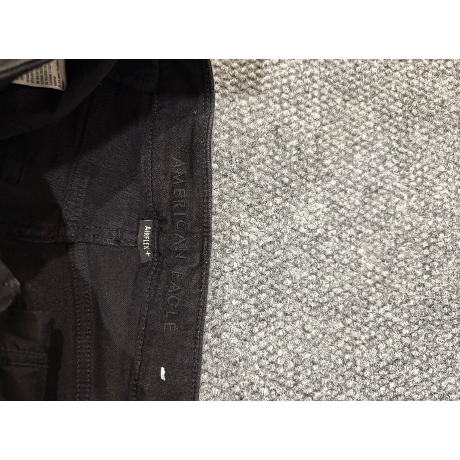 American Eagle Outfitters American Eagle Outfitters Jeans Slim Straight 28x30 Black Distressed Denim Mens Size US 28 / EU 44 - 7 Thumbnail