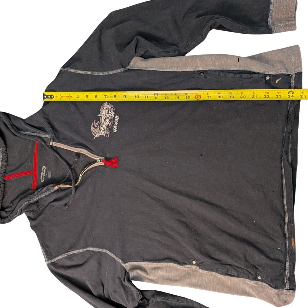 Other Crazy Shirts Hawaii Graphic Zip-Up Pullover Hoodie | XL Size US XL / EU 56 / 4 - 4 Thumbnail
