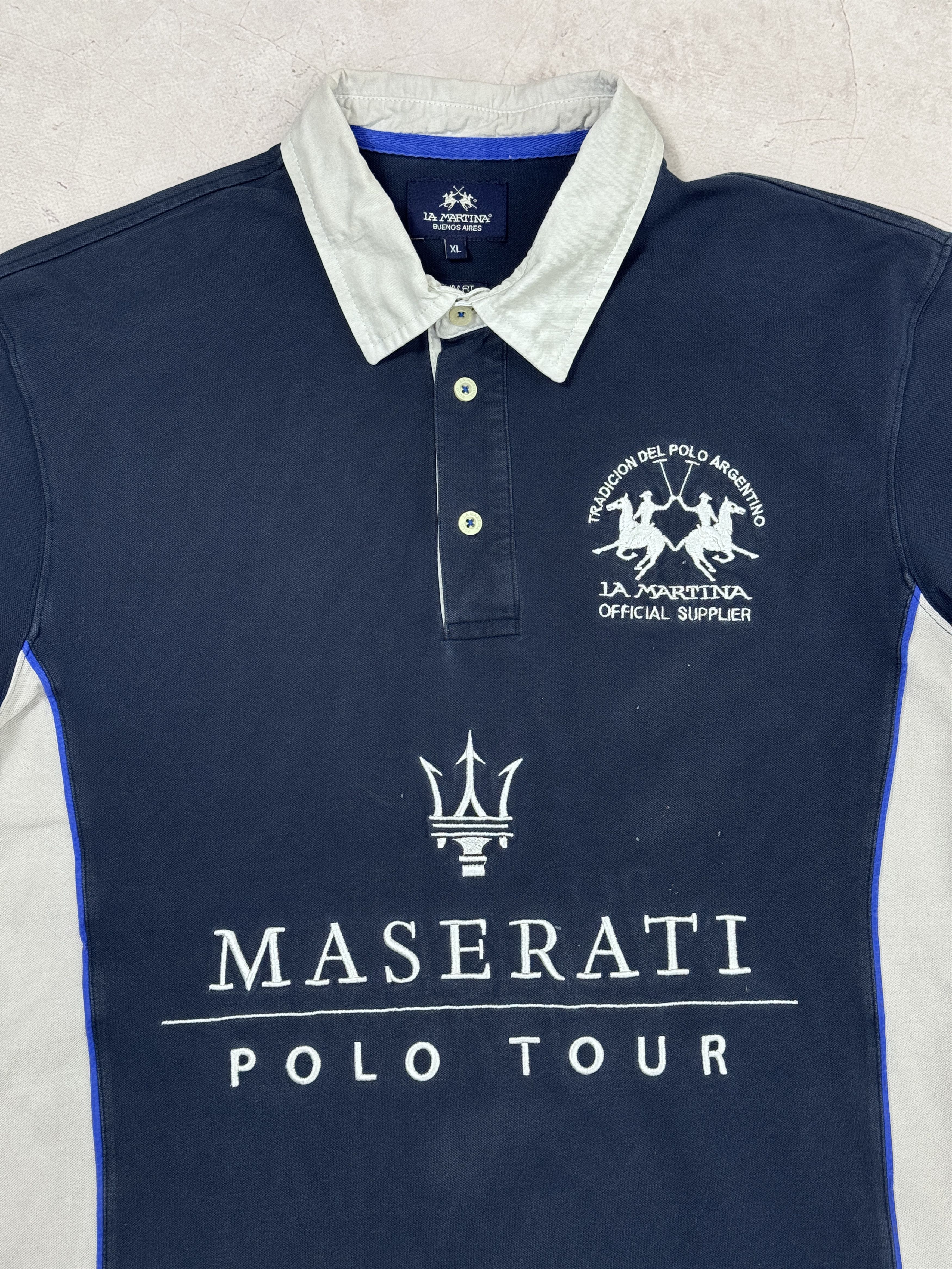 La Martina La Martina Polo Team T-Shirt #3 MASERATI x2 pieces Size US M / EU 48-50 / 2 - 15 Thumbnail