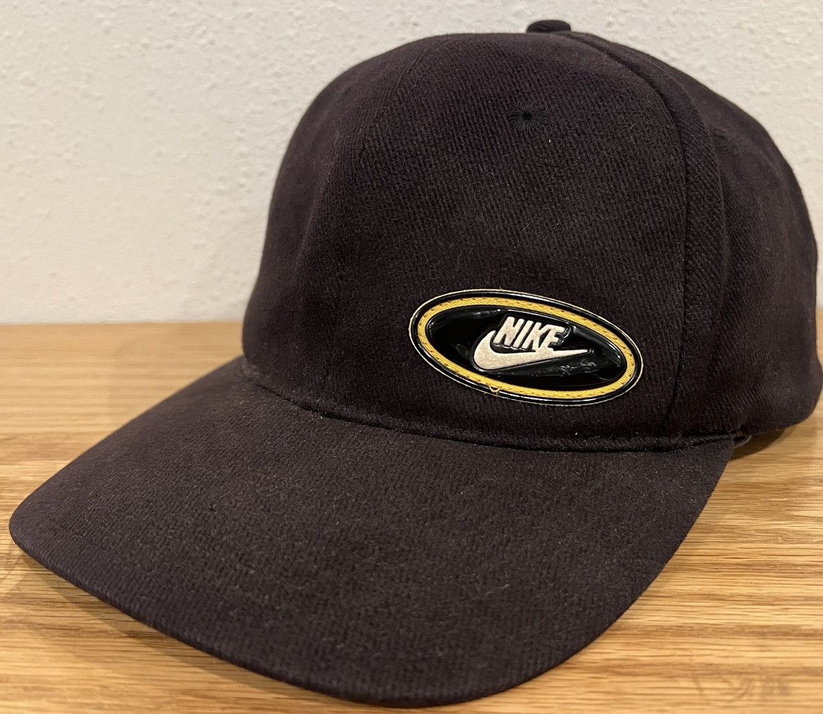 Nike × Vintage Vintage Nike Swoosh Snapback Hat Size ONE SIZE - 1 Thumbnail