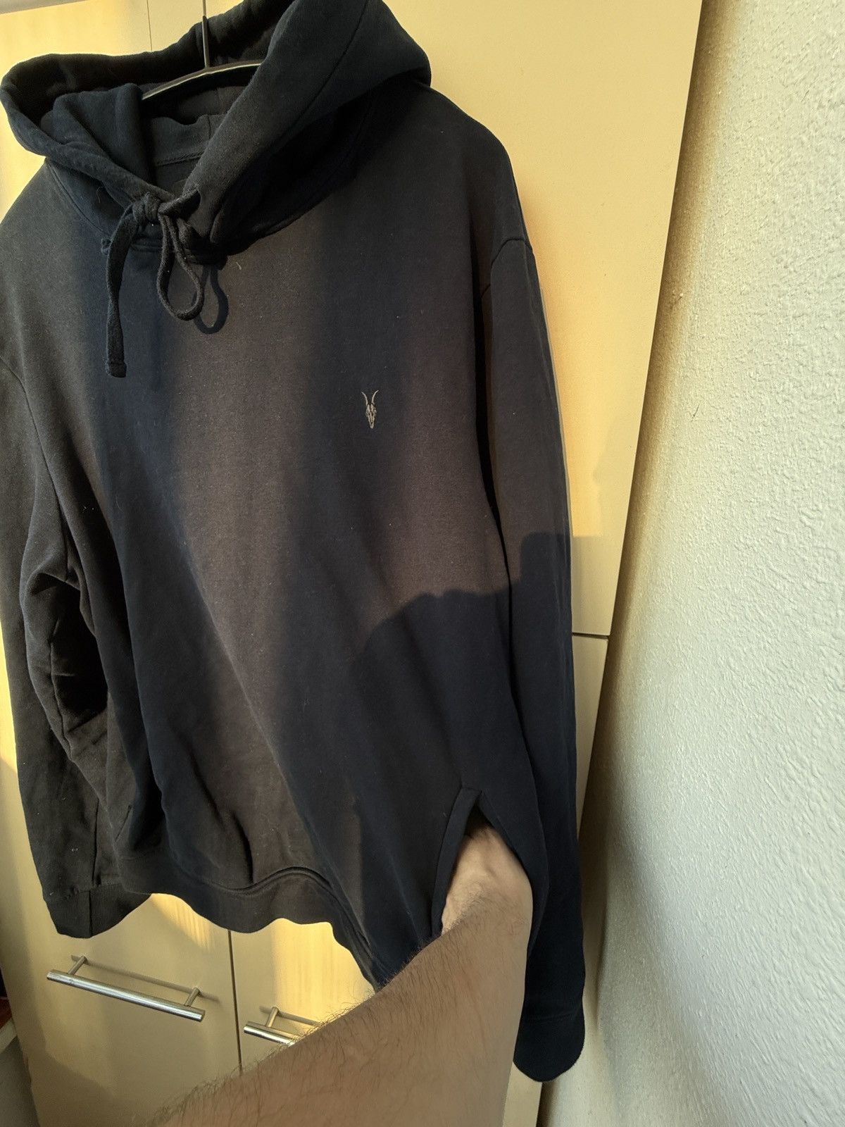 Allsaints Allsaints Hoodie Navy Size US M / EU 48-50 / 2 - 7 Thumbnail