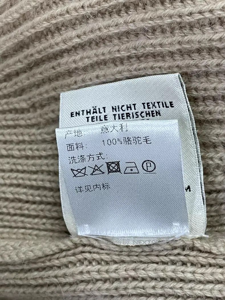 Hermes Hermes Camel Hair Side Button Knit Dress Size S / US 4 / IT 40 - 6 Thumbnail
