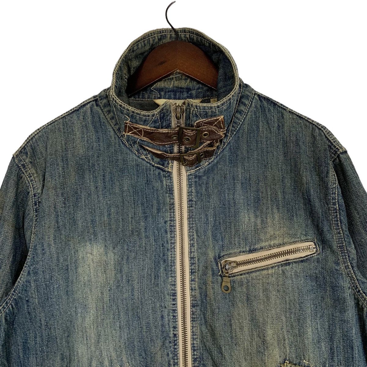Vintage Vintage 80s Japanese Brand Denim Jacket Size M Size US M / EU 48-50 / 2 - 2 Thumbnail