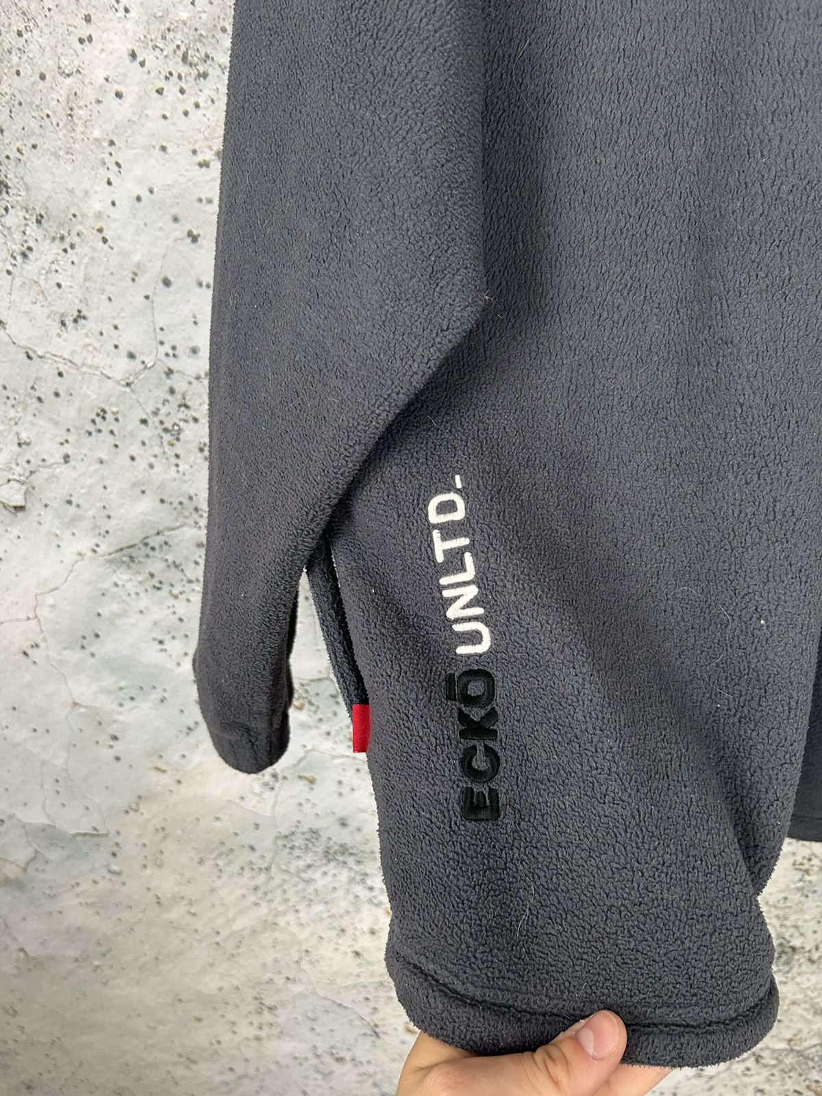 Ecko Unltd. Vintage Ecko Unltd Rap Fleece Sweatshirt 90s Baggy Boxy Size US S / EU 44-46 / 1 - 6 Thumbnail