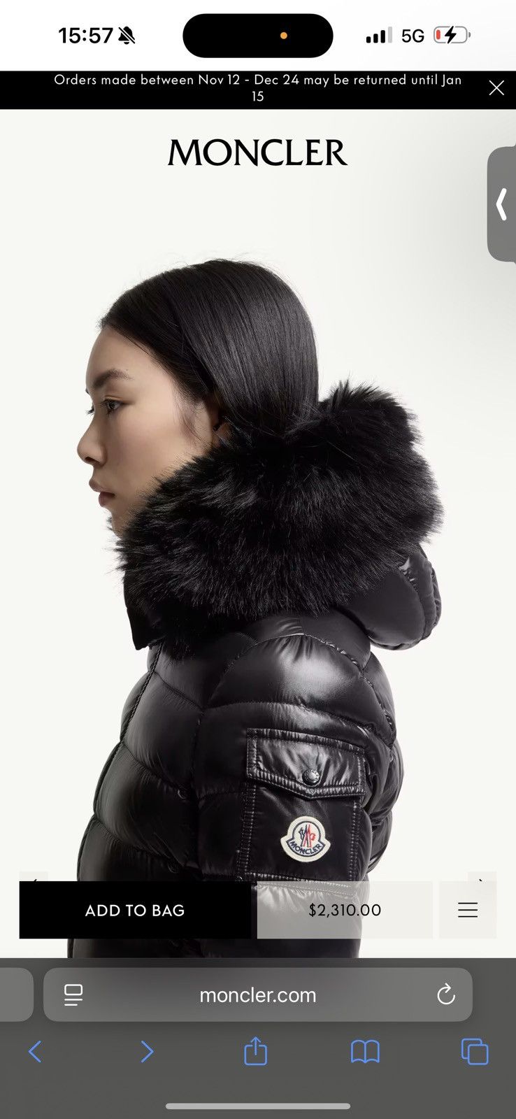Moncler Moncler Badyfur Jacket Size S / US 4 / IT 40 - 23 Thumbnail