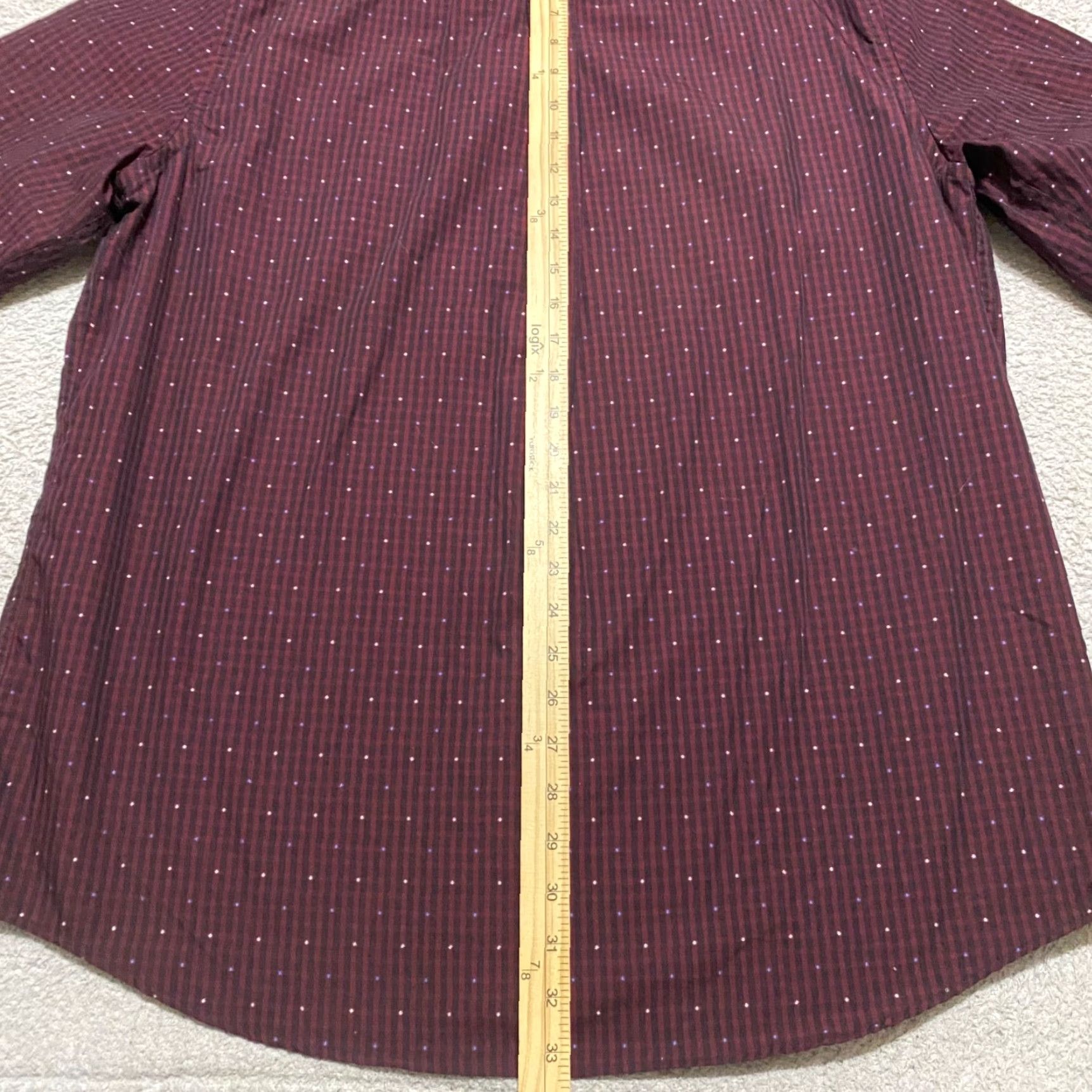 Chaps Chaps Ralph Lauren Mens XL Shirt Multicolor Plaid Check Long Sleeve Button-Down Size US XL / EU 56 / 4 - 7 Thumbnail