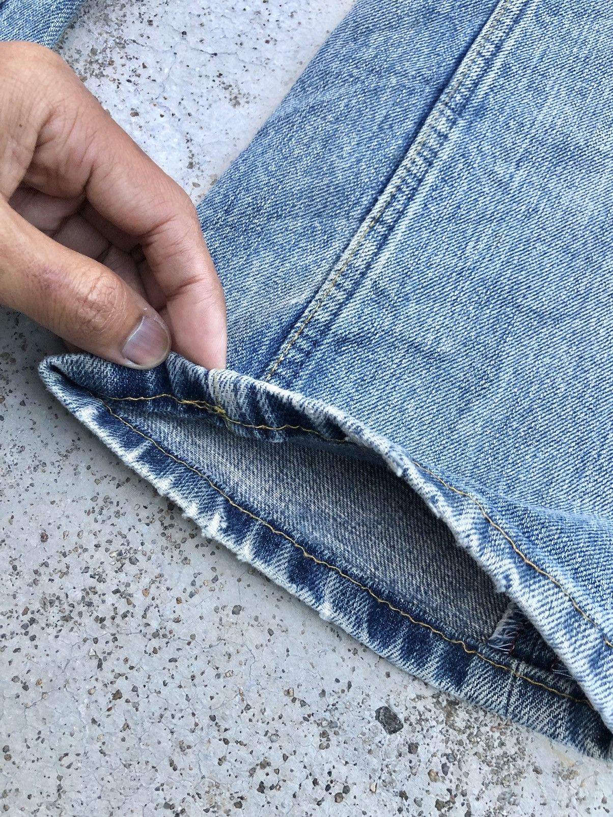 Helmut Lang VTGE HELMUT LANG DISTRESSED DENIM Size US 30 / EU 46 - 9 Thumbnail
