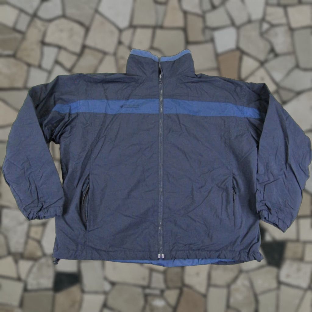 Vintage VINTAGE Columbia Jacket Mens Large Blue Interchange Fleece Lined Zip Up Waterproof Coat Size US L / EU 52-54 / 3 - 1 Thumbnail