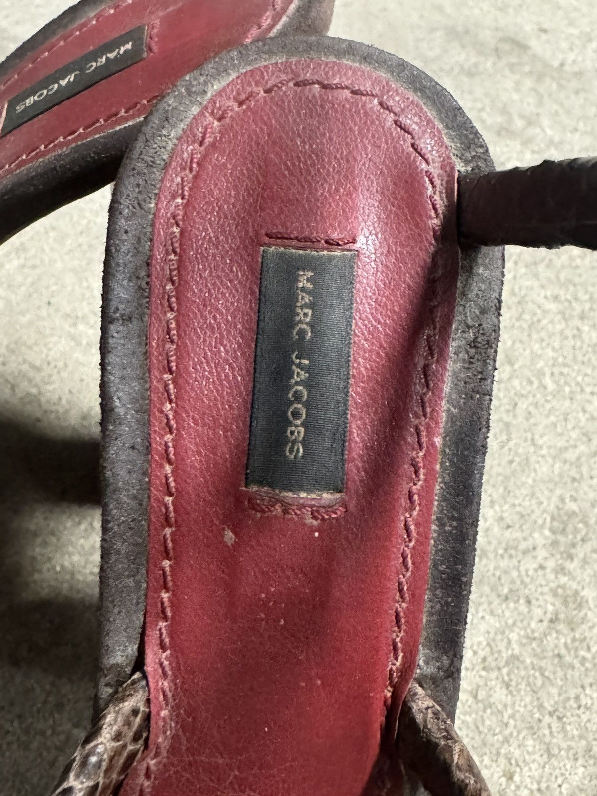 Marc Jacobs marc jacobs serpant snake heels RARE Size 36 Made In Italy Size US 6 / IT 36 - 6 Thumbnail