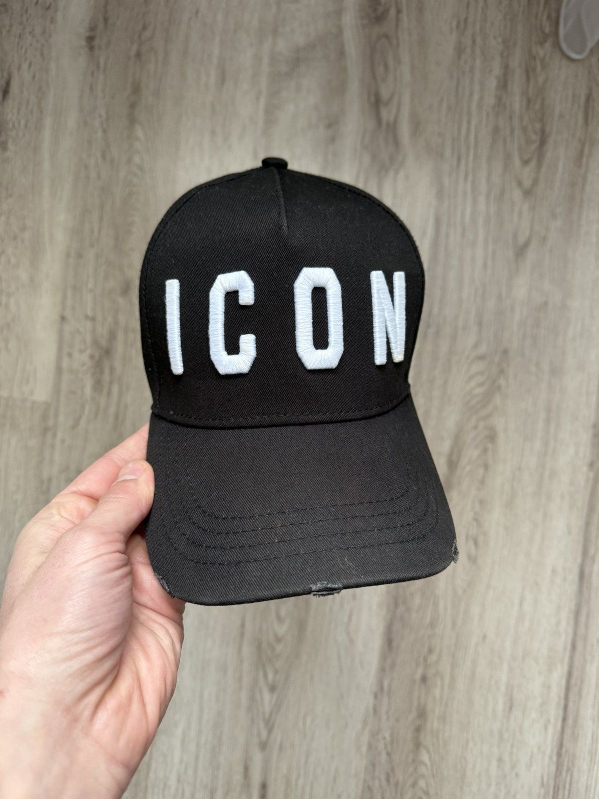 DSQUARED2 ICON Logo Black Baseball Cap Adjustable