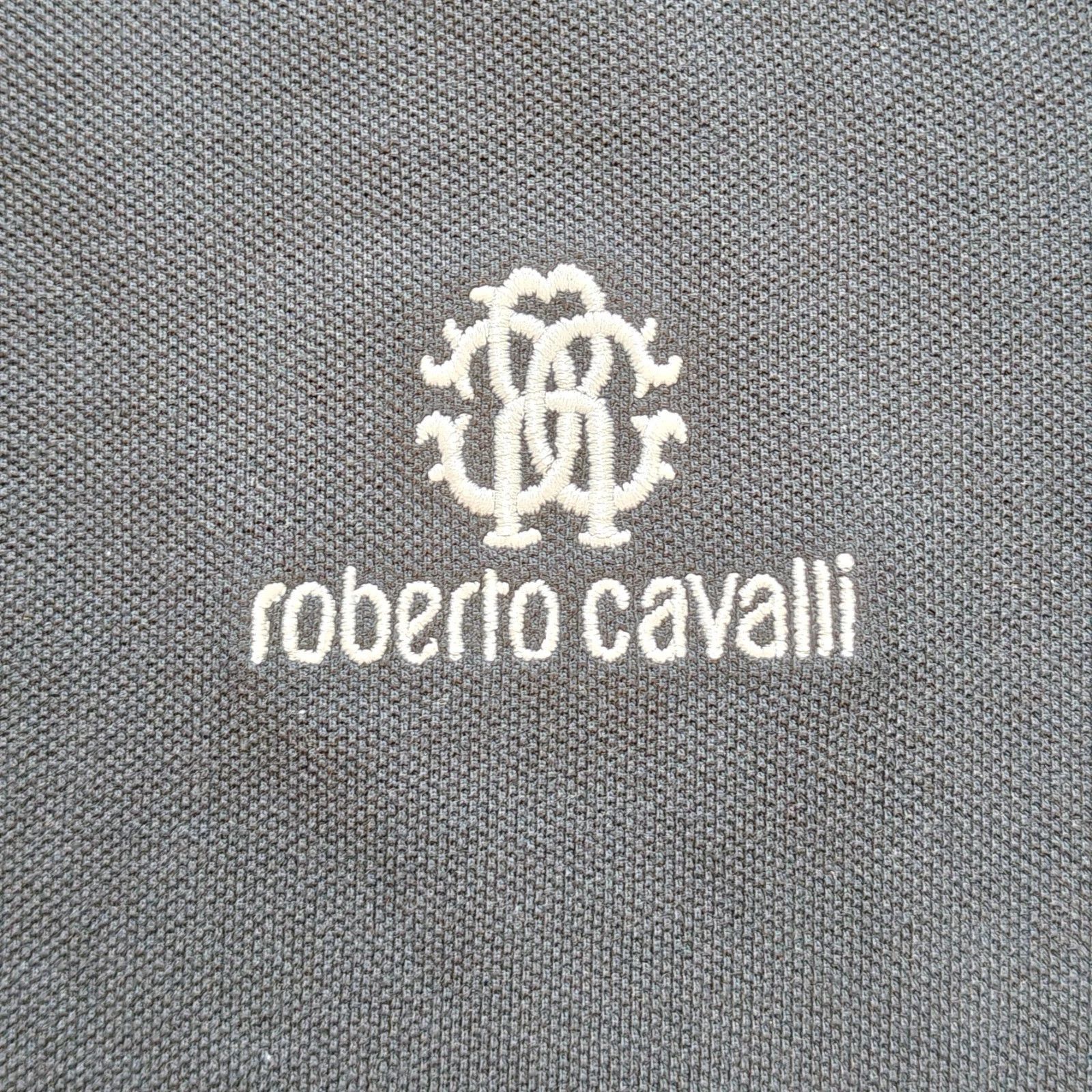 Roberto Cavalli Robert Cavalli RC Monogram-Embroidered Polo Shirt T / 6006 Size US L / EU 52-54 / 3 - 3 Thumbnail