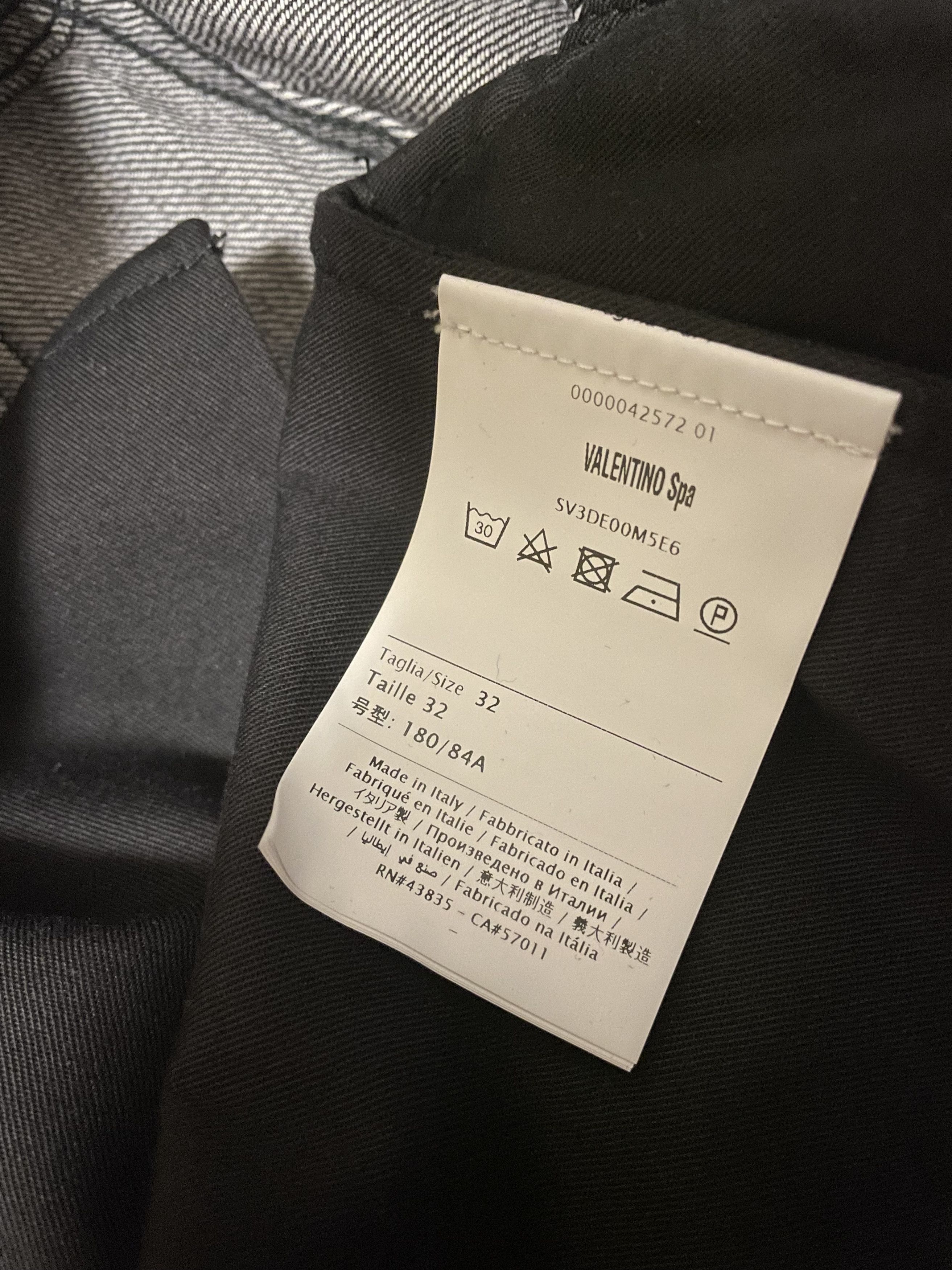 Valentino Valentino men's jeans size 32 Size US 32 / EU 48 - 7 Thumbnail