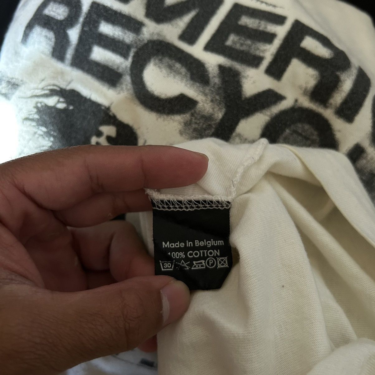 Raf Simons Raf Simons American Recycling Tee Size US S / EU 44-46 / 1 - 4 Thumbnail