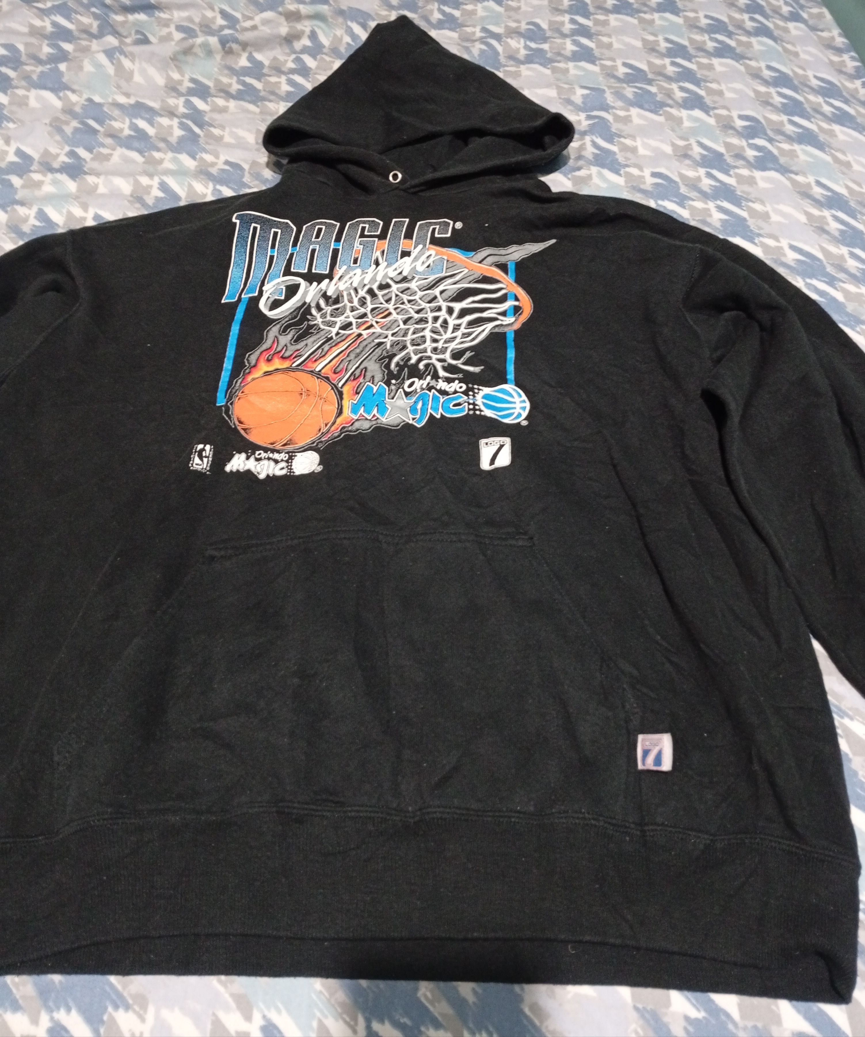 Logo 7 VTG Orlando magic hoodie Size US L / EU 52-54 / 3 - 2 Thumbnail