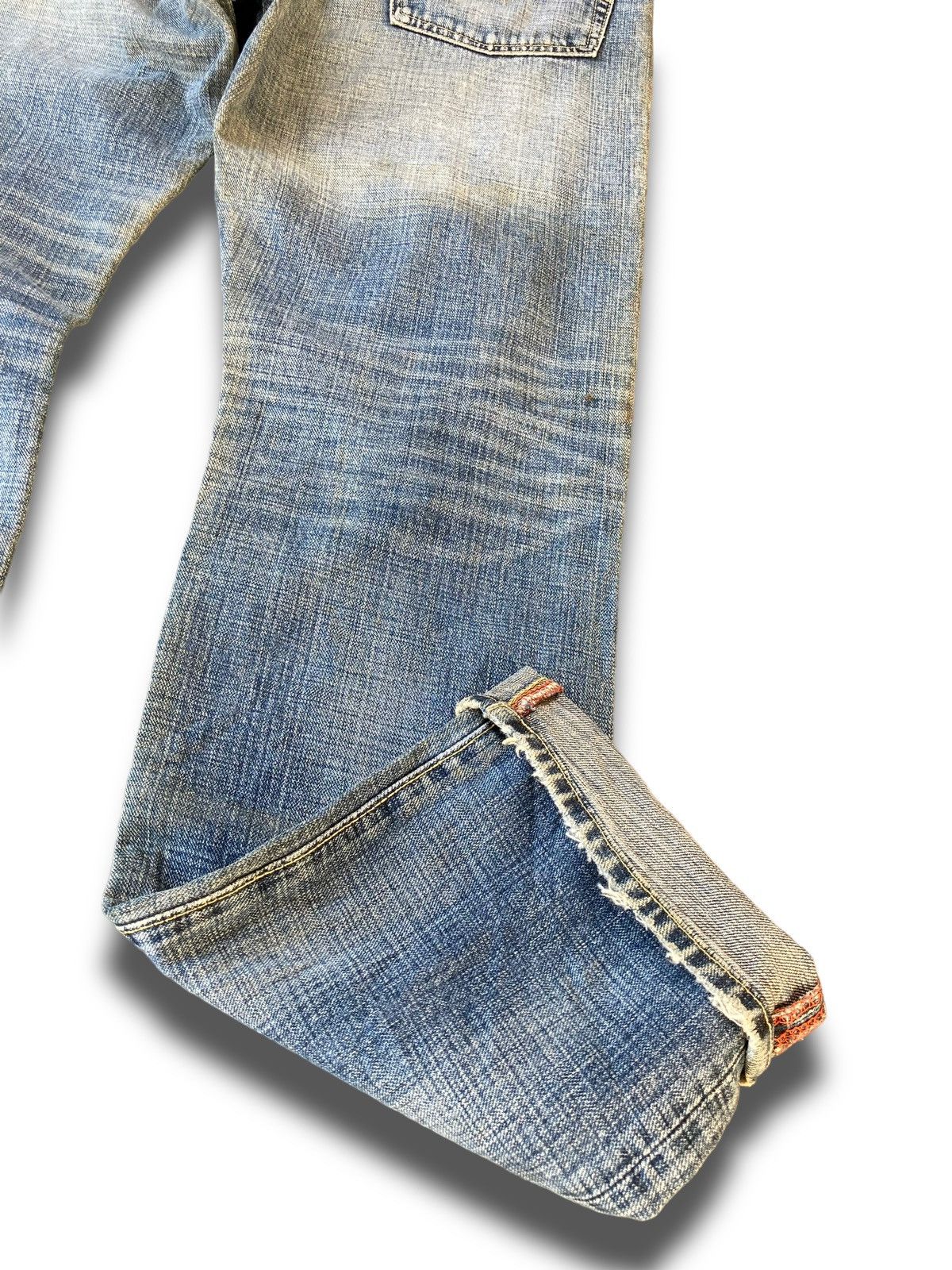 Japanese Brand Vintage 90s Kaihara Japanese Denim Size US 33 - 9 Thumbnail