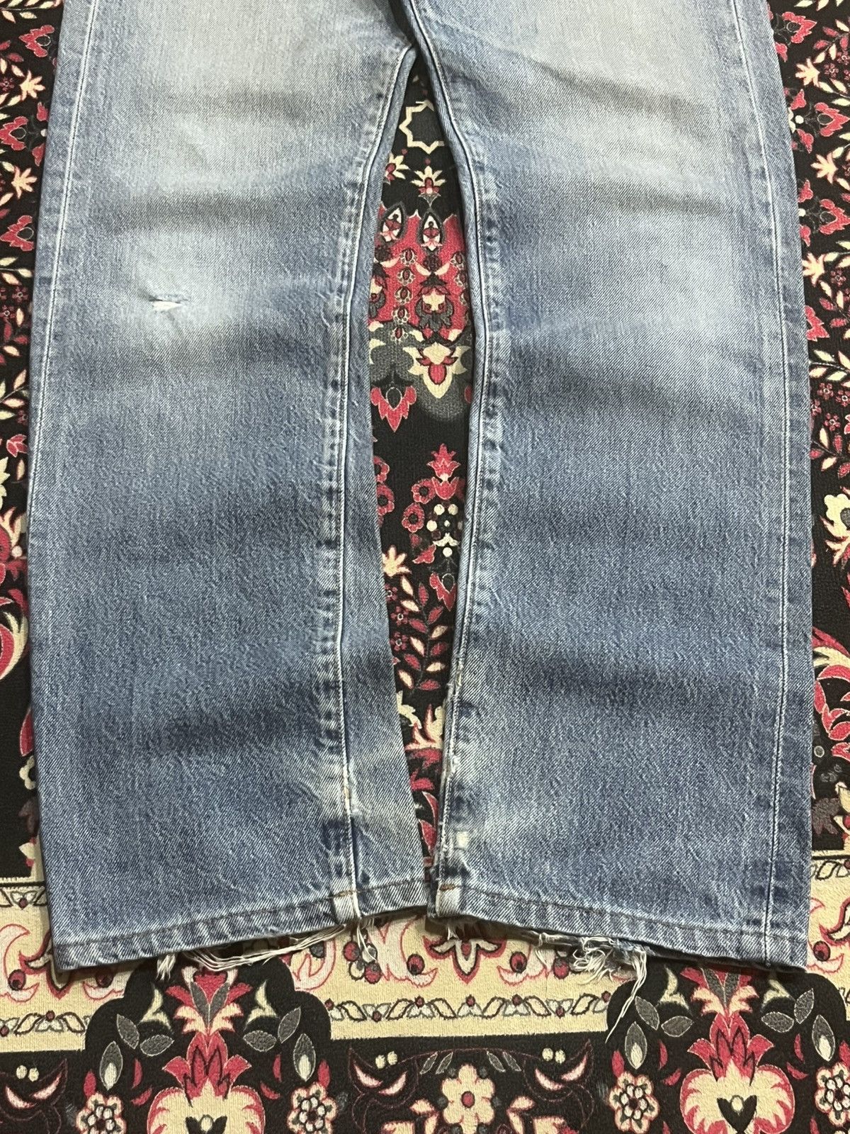 Levi's Levi’s 501 Big E Red Tab USA Flag Label Non Selvedge Jeans Size US 30 / EU 46 - 12 Thumbnail