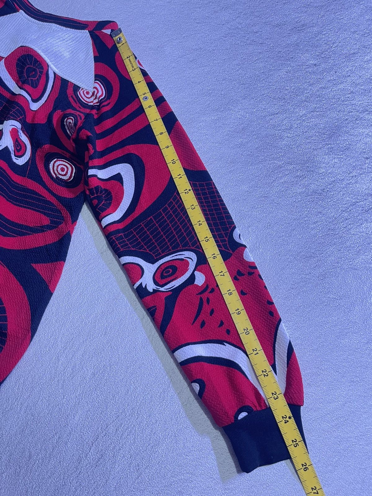 Japanese Brand Y2K long sleeve tshirt full ziper print Size US M / EU 48-50 / 2 - 9 Thumbnail