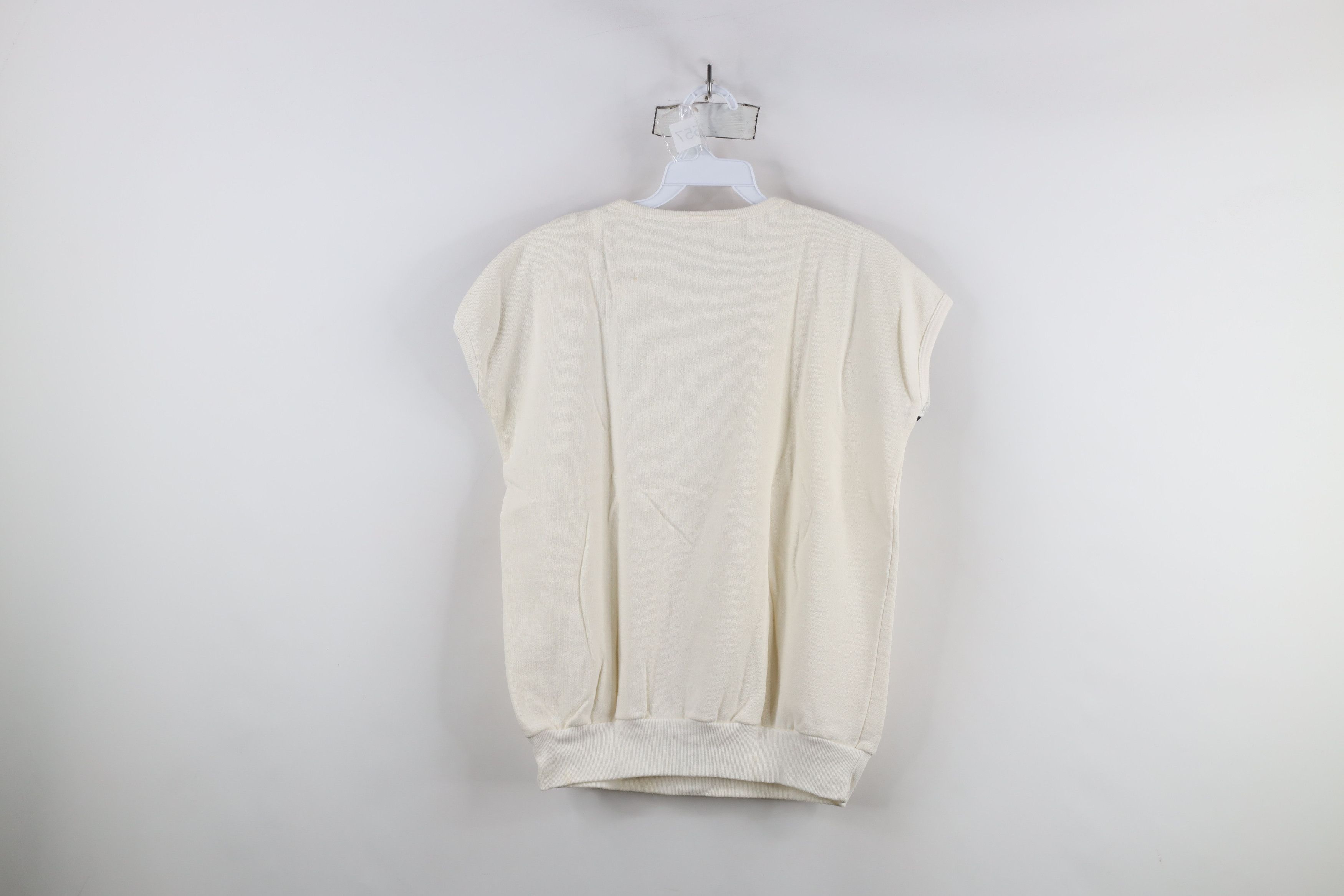 Vintage Vintage 80s 90s Streetwear Mesh Sleeveless Sweatshirt Size M / US 6-8 / IT 42-44 - 11 Thumbnail