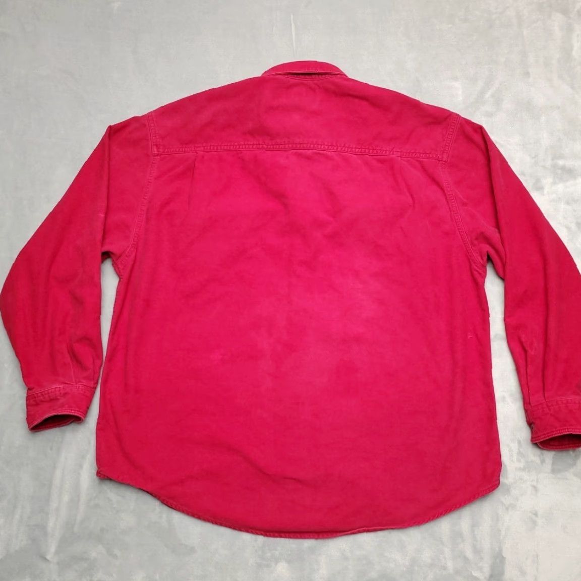 Eddie Bauer VINTAGE Eddie Bauer Shirt Mens XL Red Chamois Outdoor Flannel Button-Up Casual 80s 90s Mens Size US XL / EU 56 / 4 - 7 Thumbnail