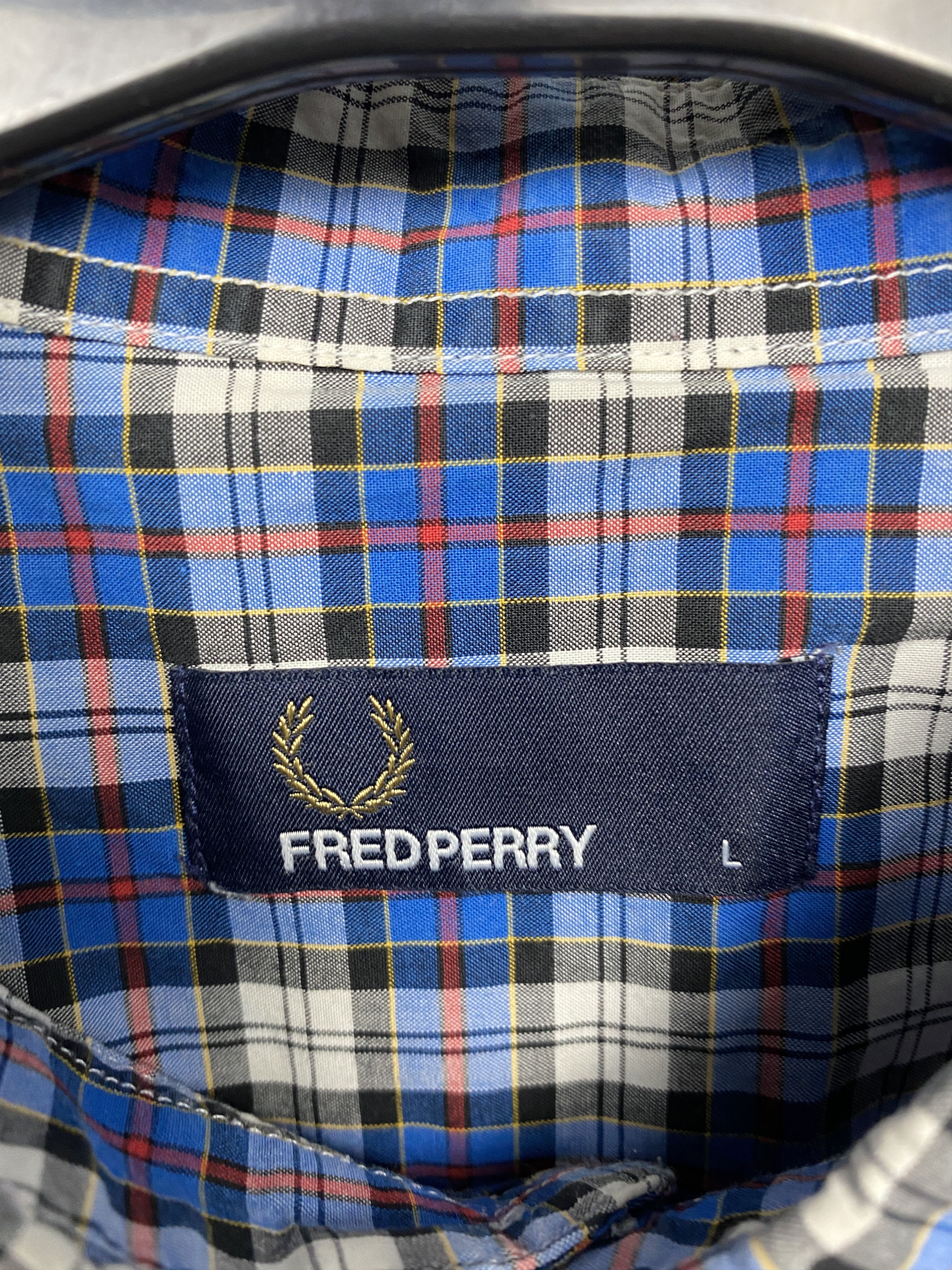 Fred Perry Fred Perry Vintage Mens Long Sleeve Shirt Size US L / EU 52-54 / 3 - 4 Thumbnail