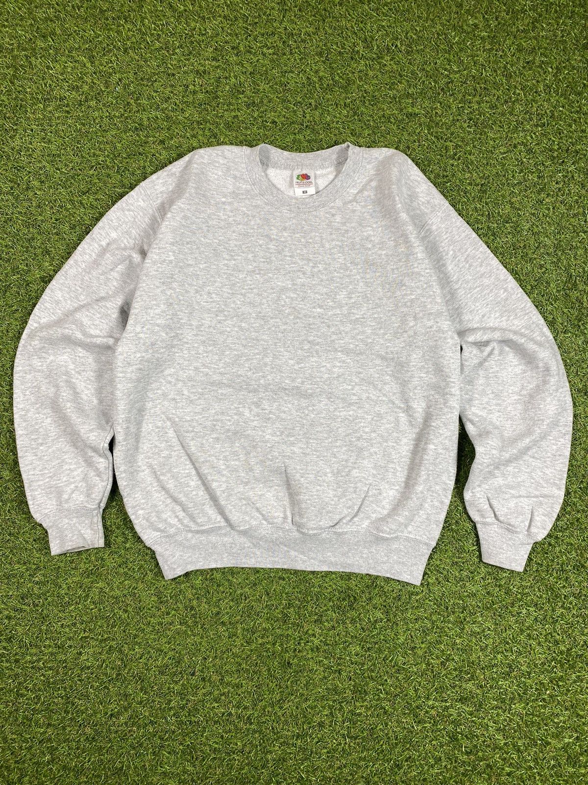 Vintage Vintage 90s Blank sweatshirt streetwear style size M Size US M / EU 48-50 / 2 - 2 Thumbnail