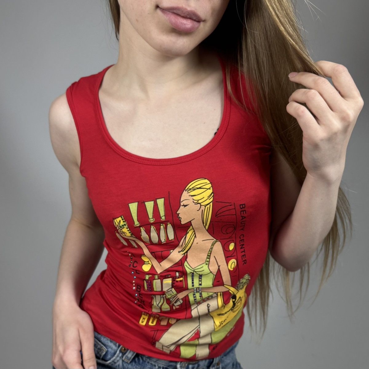 Iceberg Vintage Y2K Ice B Iceberg Luxury Retro Style Tank Top Size S / US 4 / IT 40 - 1 Thumbnail