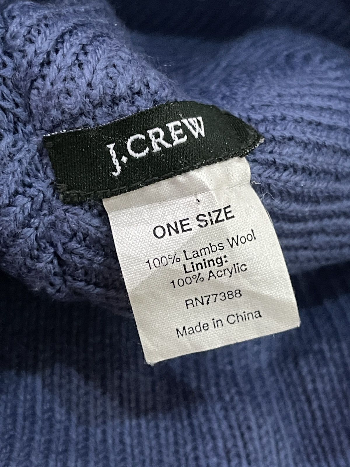 J.Crew J.Crew Rainbow Stripe Beanie Hats Size ONE SIZE - 3 Thumbnail
