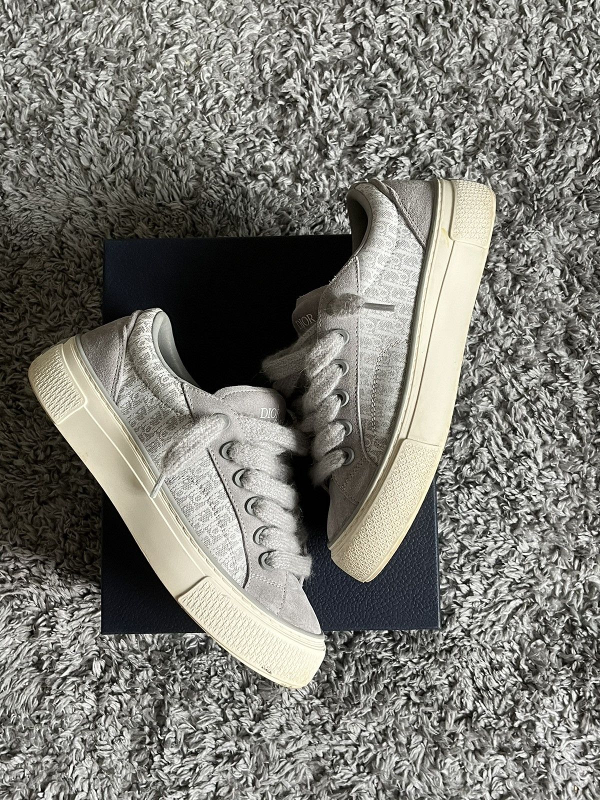 Christian Dior Monsieur × Dior Dior n33 grey white Size US 8 / EU 41 - 1 Thumbnail