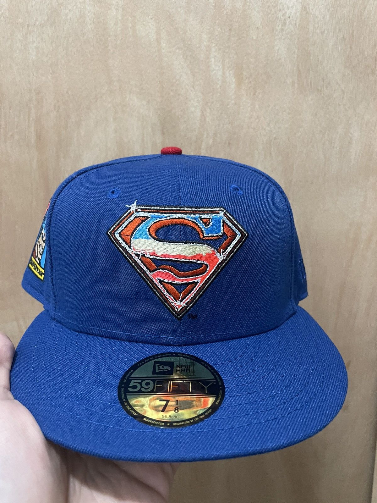 New Era Myfitteds Superman vintage comics dc comics size 7 1/8 new Size ONE SIZE - 2 Thumbnail