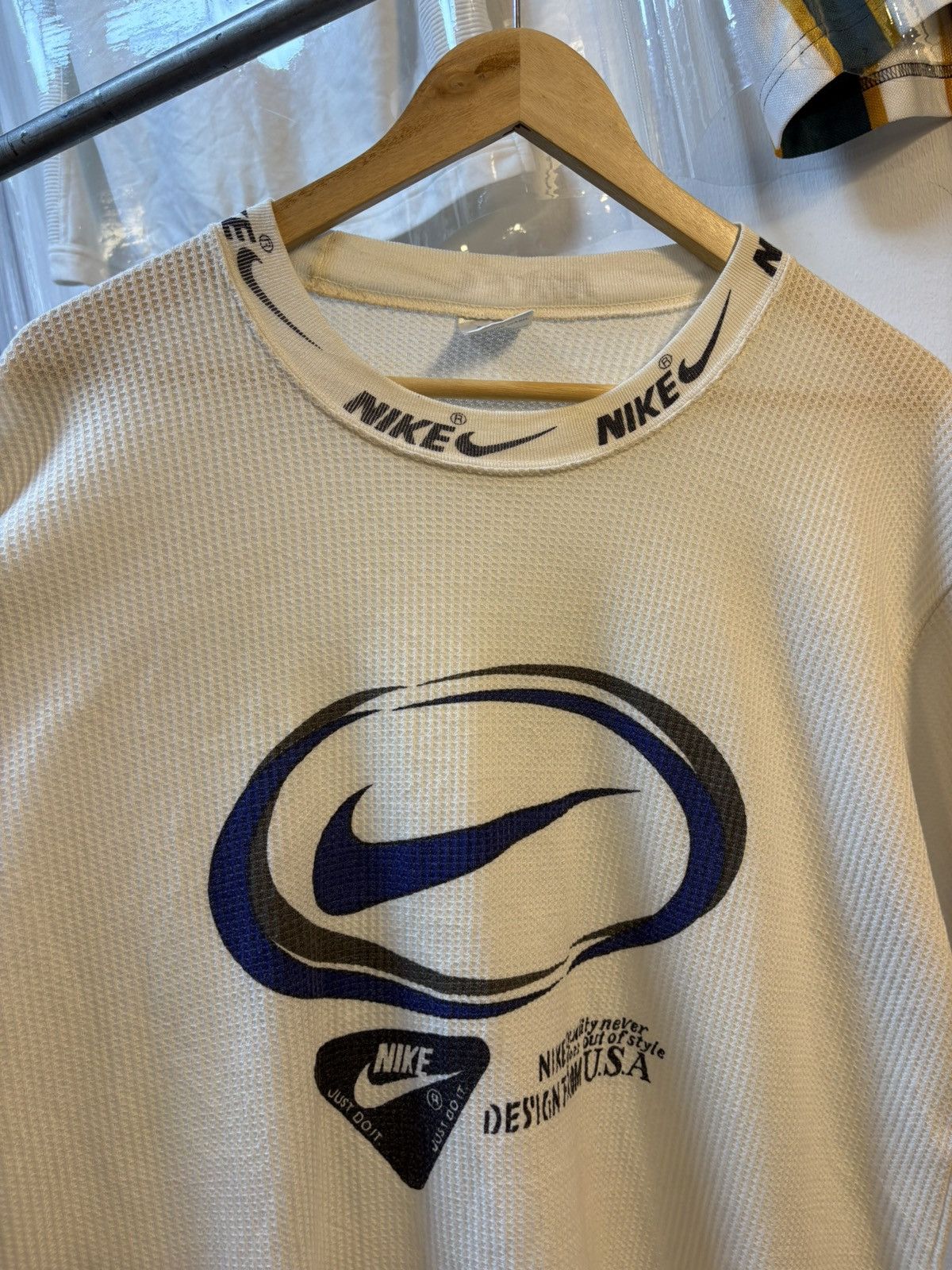 Nike Vintage 90s Nike Spell Out Big Logo T-Shirt Size US XXL / EU 58 / 5 - 21 Thumbnail