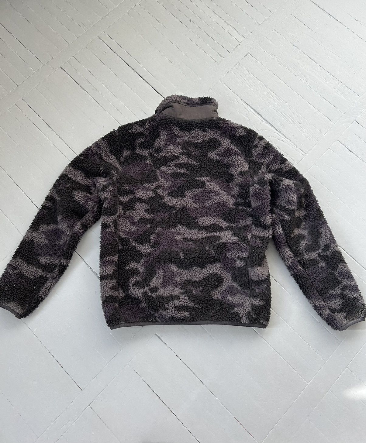 Japanese Brand × Uniqlo Uniqlo fleece jacket sherpa camo printed Size US M / EU 48-50 / 2 - 7 Thumbnail