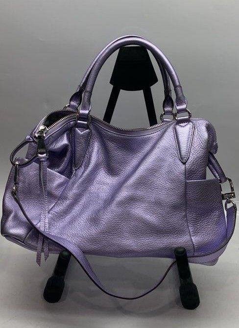 Other Aimee Kestenberg "SORRY I'M LATE" Lilac Metallic Satchel Size ONE SIZE - 2 Thumbnail
