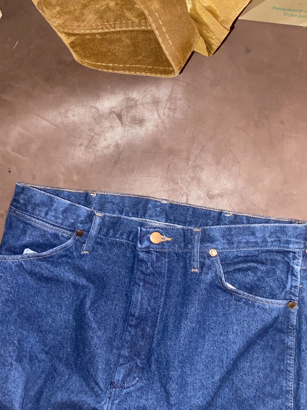 Wrangler Wrangler Raw Denim Jeans Size US 36 / EU 52 - 3 Thumbnail
