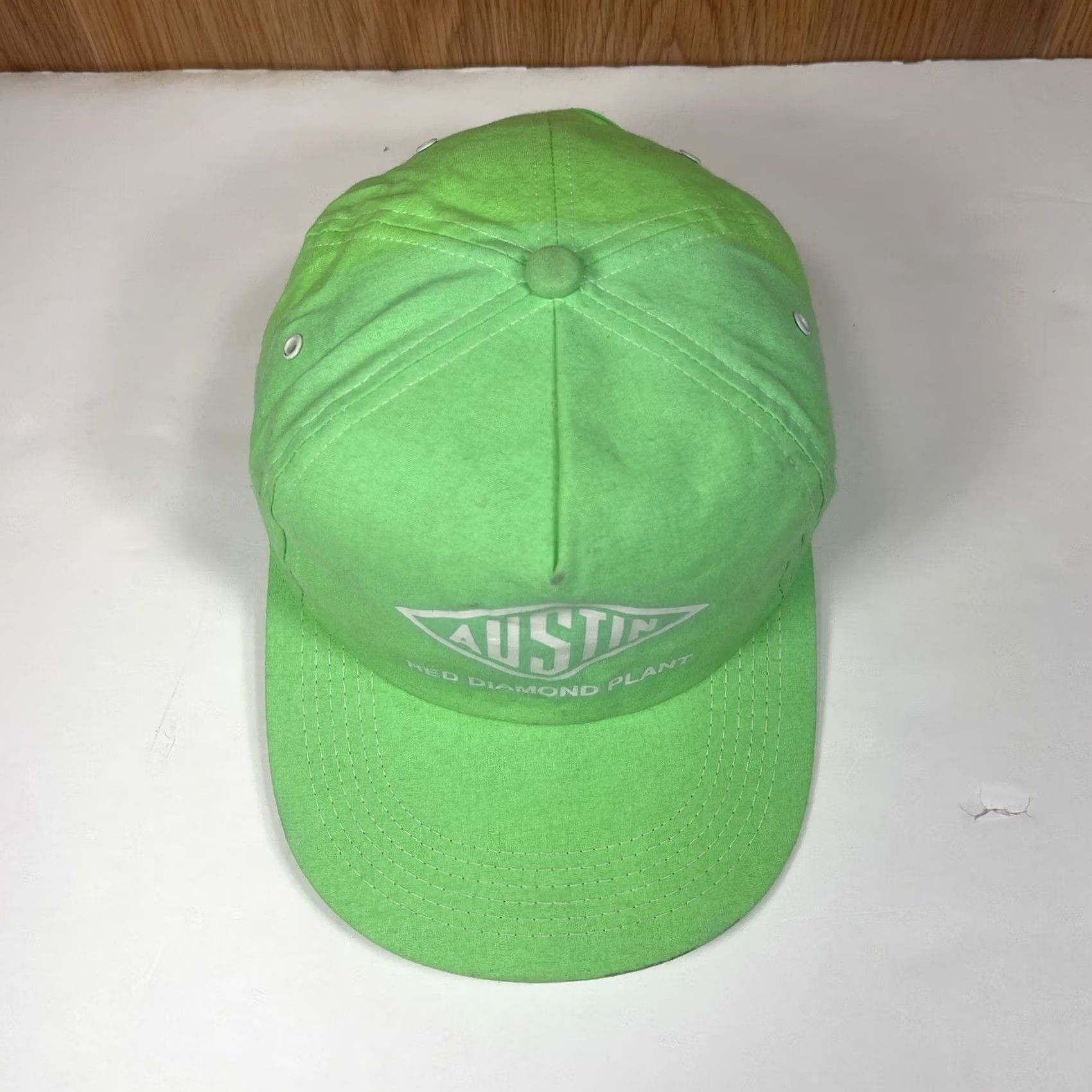 Austin Reed VINTAGE Unbranded Hat Trucker Green Adjustable Snapback Cap Men XS? Size ONE SIZE - 2 Thumbnail