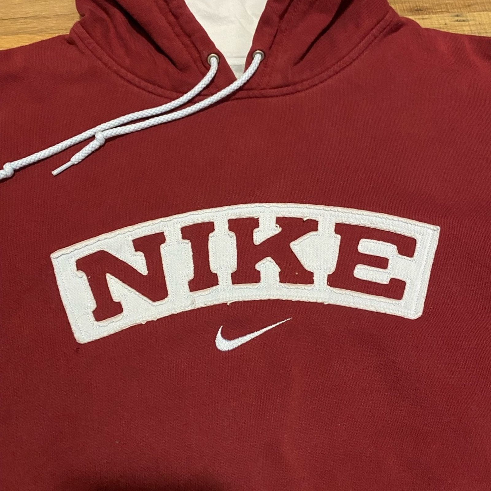 Nike Y2K Nike Center Swoosh Spell Out Hoodie Size US M / EU 48-50 / 2 - 6 Thumbnail