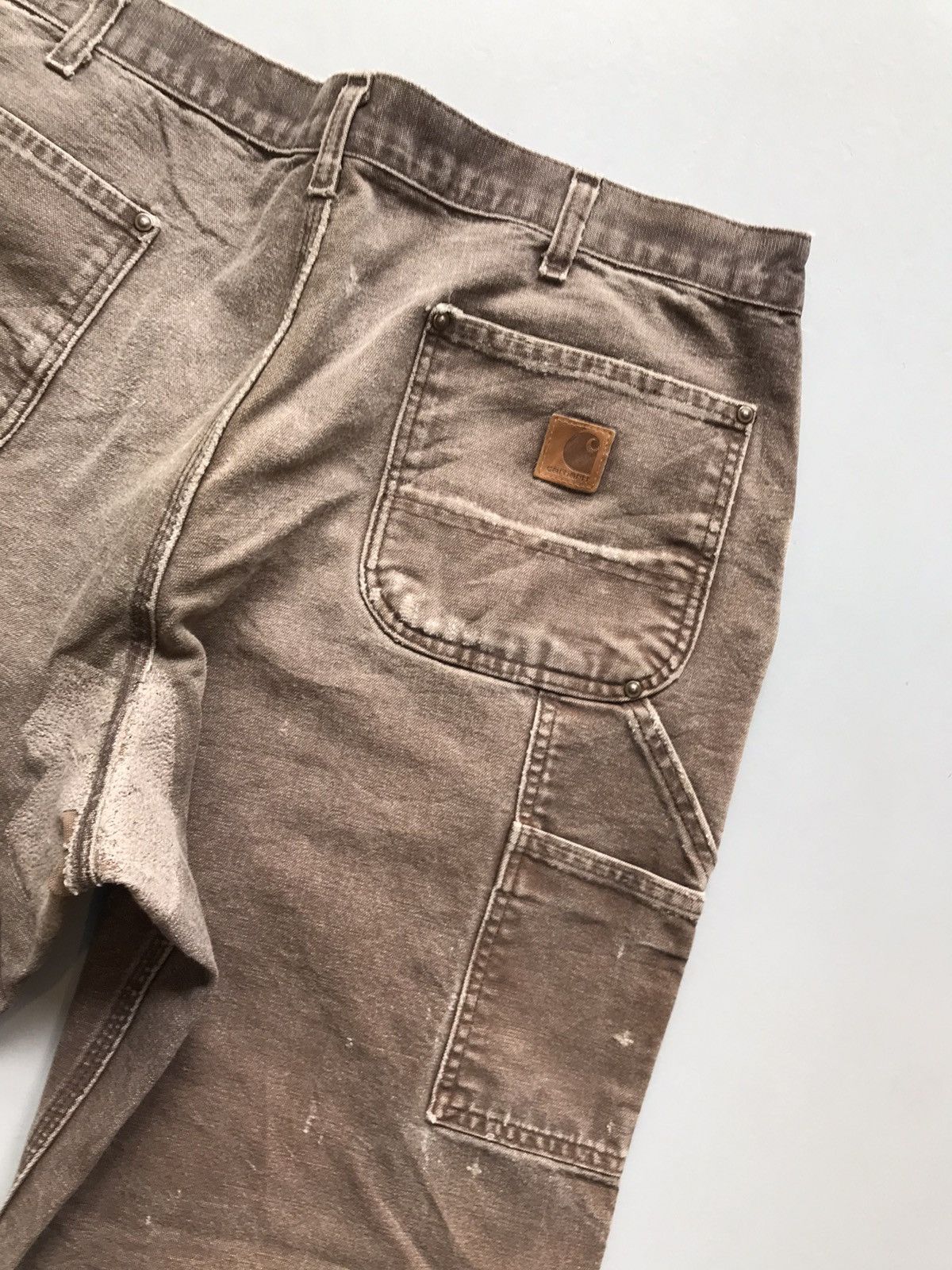 Carhartt Vintage Carhartt B136 DKB double knee workwear Size US 40 / EU 56 - 14 Thumbnail