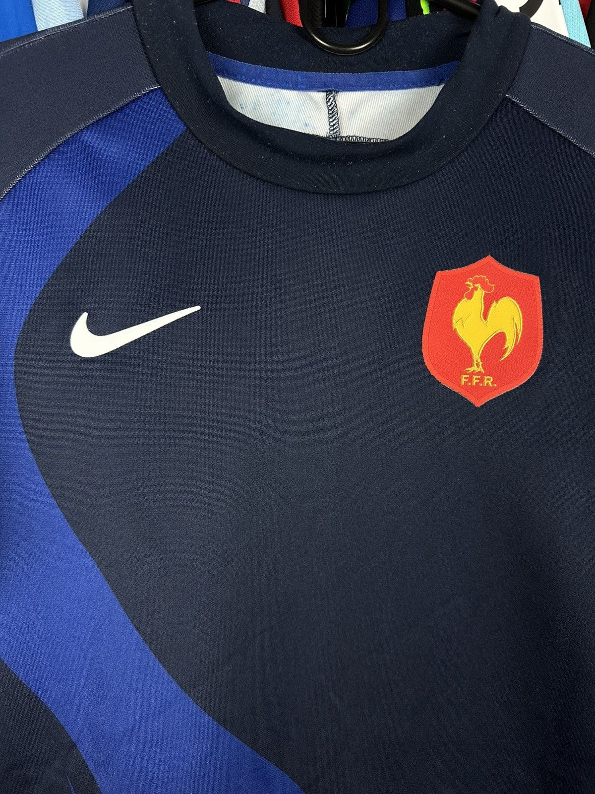 Nike FRANCE 2007 2008 HOME RUGBY SHIRT JERSEY NIKE 238338-450 Size US S / EU 44-46 / 1 - 3 Thumbnail