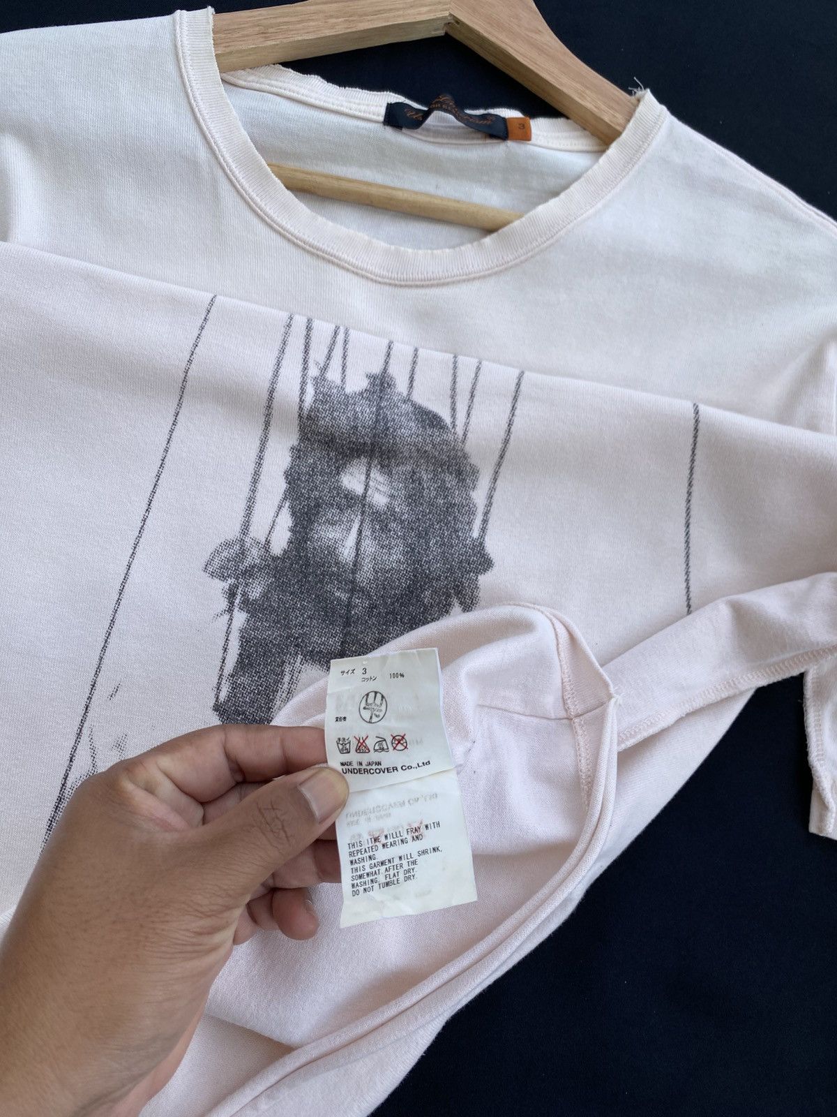 Undercover Undercover SS06 Reverse Seam Guitar Puppet Tee Bob Dylan Size US L / EU 52-54 / 3 - 14 Thumbnail