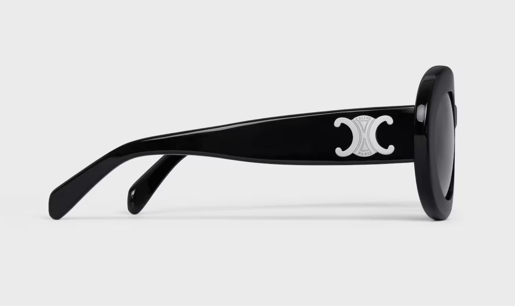 Celine CELINE TRIOMPHE SKATE 01 SUNGLASSES Black x Hedi Slimane Size ONE SIZE - 4 Thumbnail