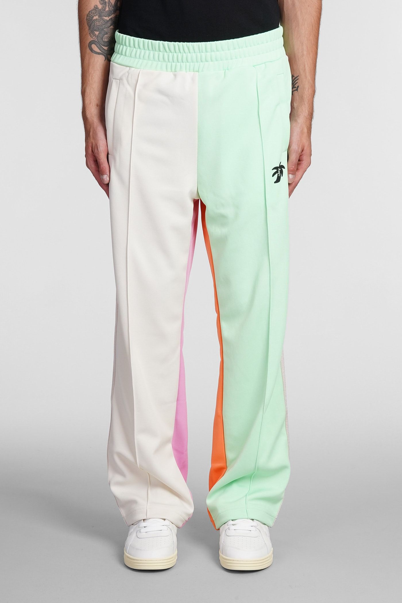 Palm Angels o1y0325 Logo Jogger & Sweatpant in Multicolor Size US 34 / EU 50 - 6 Thumbnail