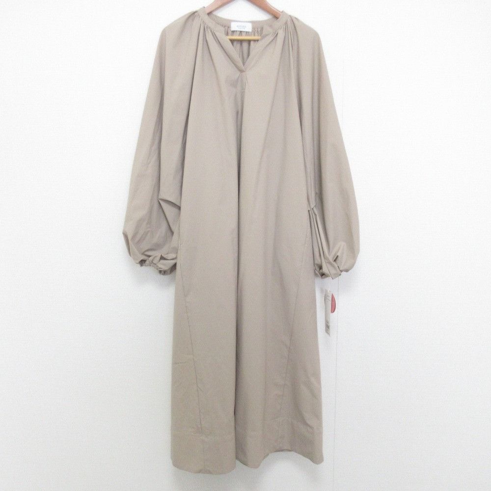 Other Other emmi Relaxy Volume Sleeve Dress Others Dresses 13WFO244107 DUTY FREE for USA Size ONE SIZE - 1 Thumbnail