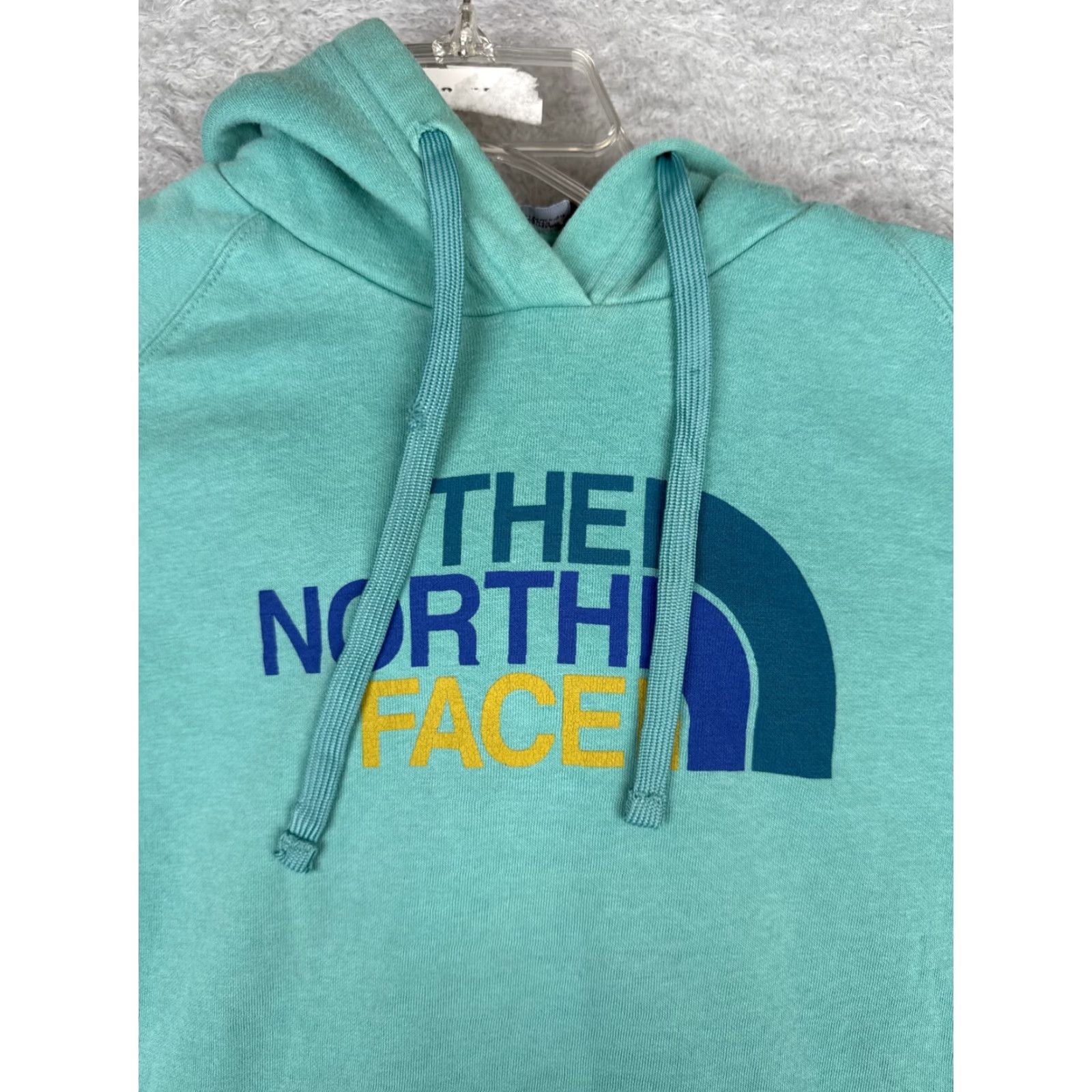 The North Face The North Face Hoodie Womens Small Teal Pullover Cotton Jersey Size S / US 4 / IT 40 - 6 Thumbnail