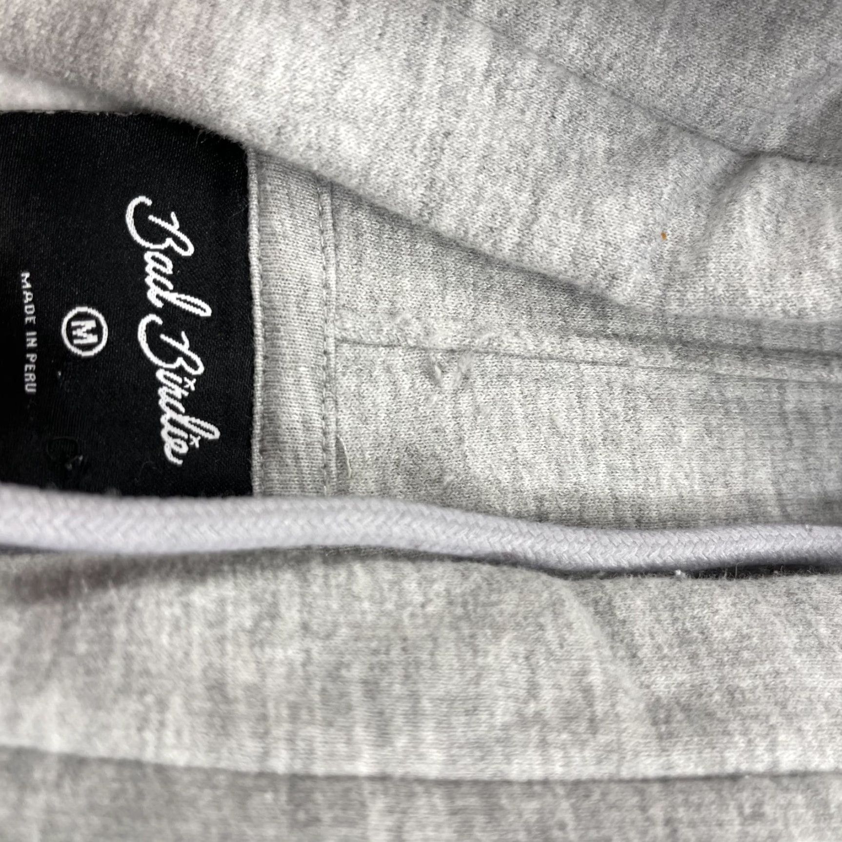 Logo 7 Bad Birdie Golf Hoodie Mens Medium Gray Logo Heavyweight Pullover Sweatshirt Sports Size US M / EU 48-50 / 2 - 5 Thumbnail