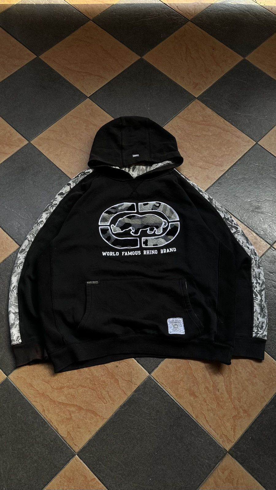 Ecko Unltd. Ecko Camo Y2K Hoodie Size US M / EU 48-50 / 2 - 1 Thumbnail