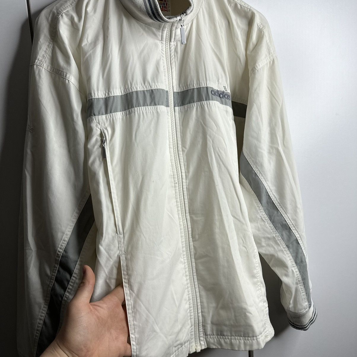 Adidas × Vintage Adidas Vintage Zip Sweatshirt Size US M / EU 48-50 / 2 - 11 Thumbnail
