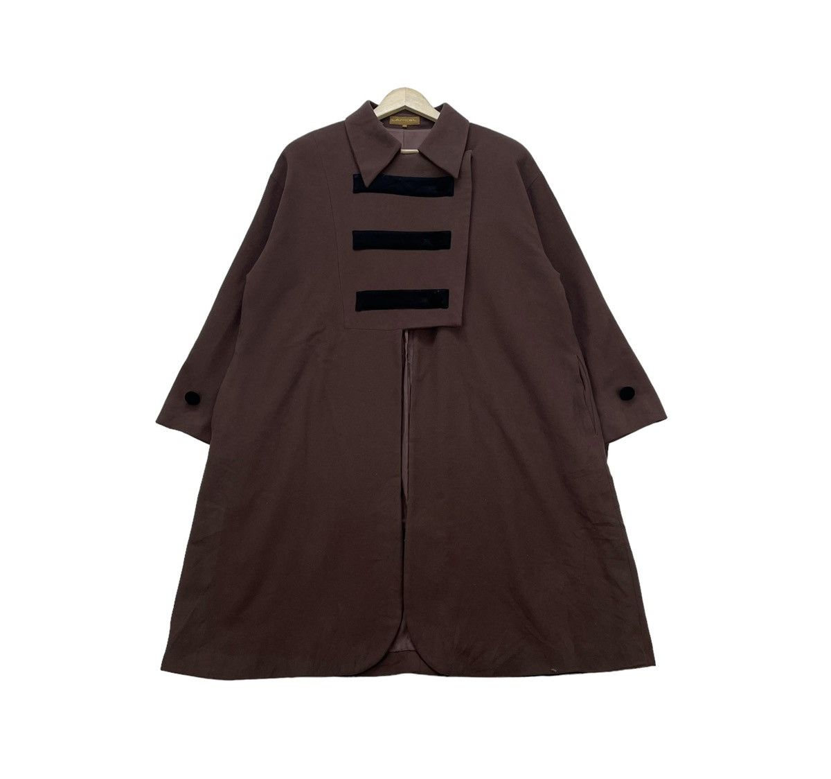 Japanese Brand × Lancel × Vintage Vintage Lancel Paris Long Coat Jacket Size M / US 6-8 / IT 42-44 - 1 Thumbnail